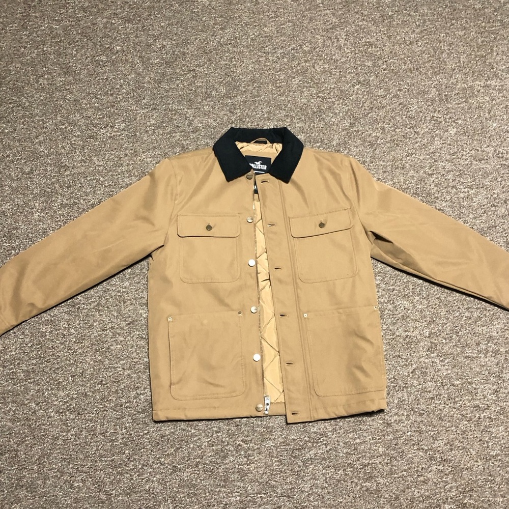 Corduroy Collar Chore Jacket